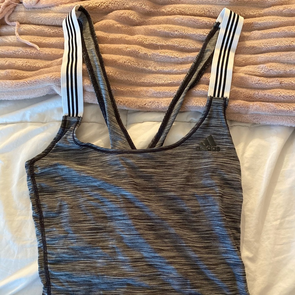 Adidas cross back tank